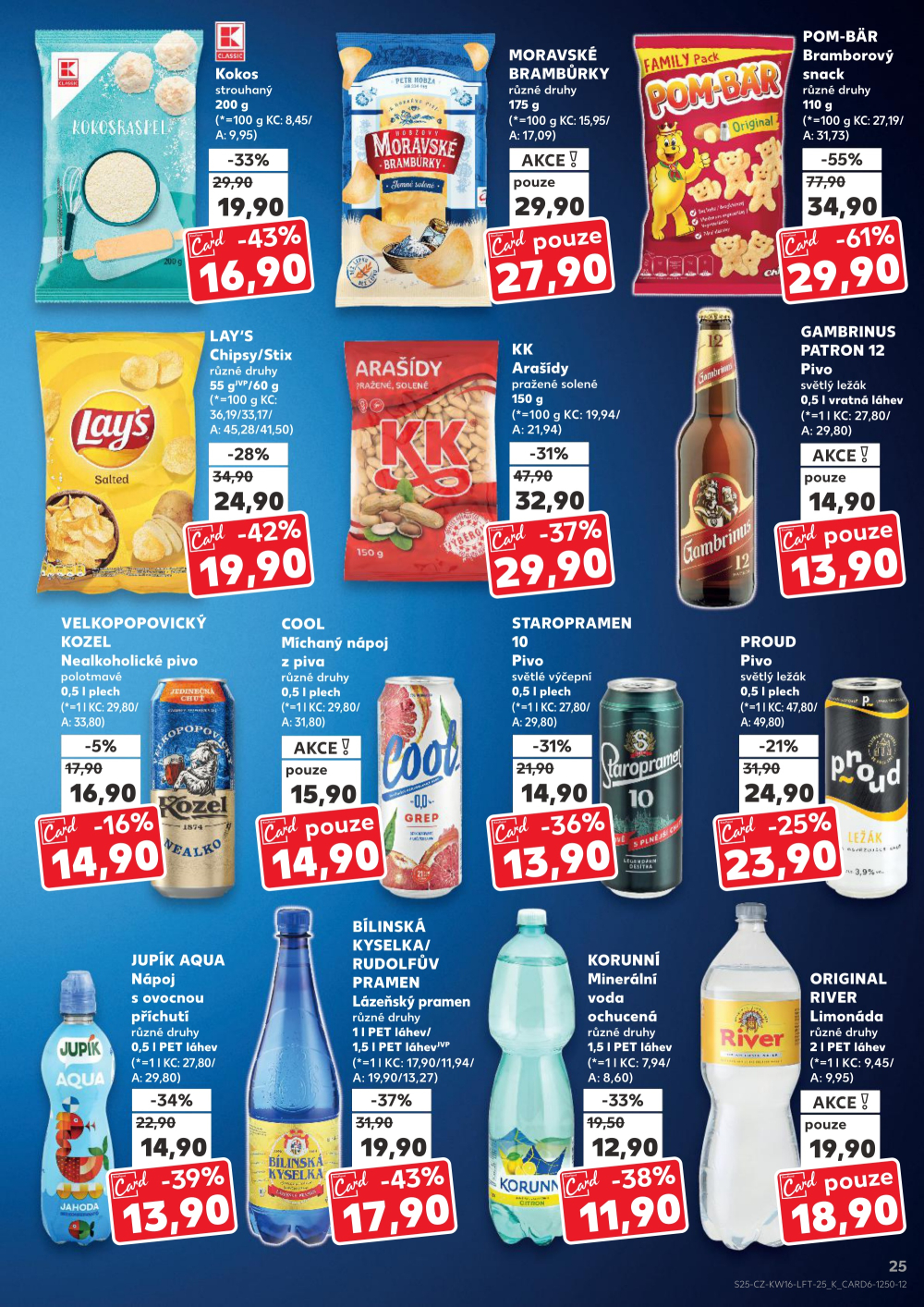 Leták Kaufland leták Třebíč, Spojovací - strana 25