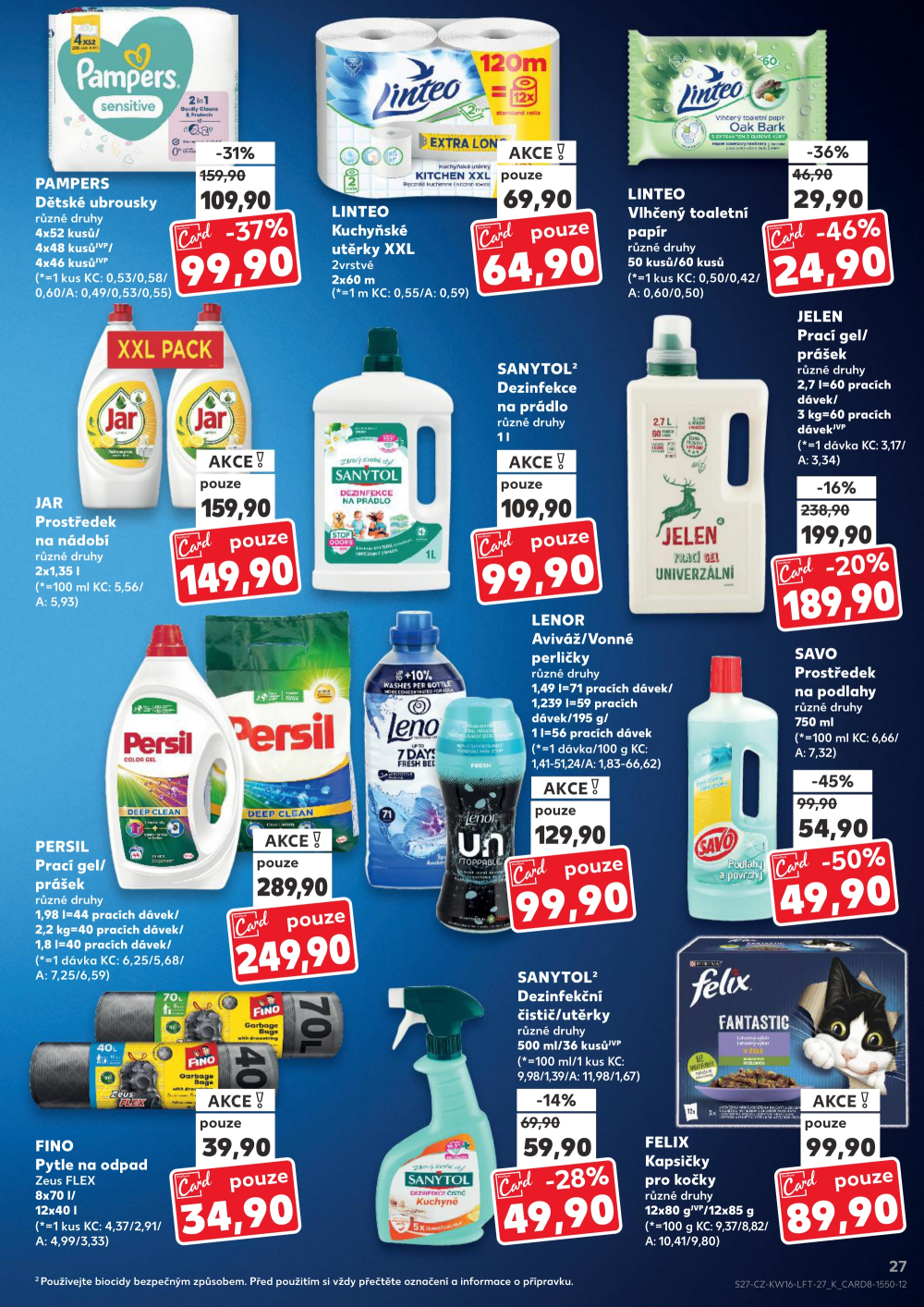 Leták Kaufland leták Třebíč, Spojovací - strana 27
