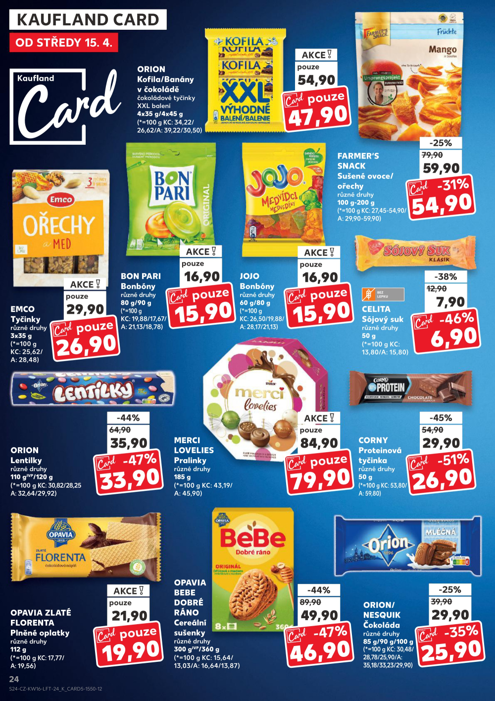 Leták Kaufland leták Mělník - strana 24