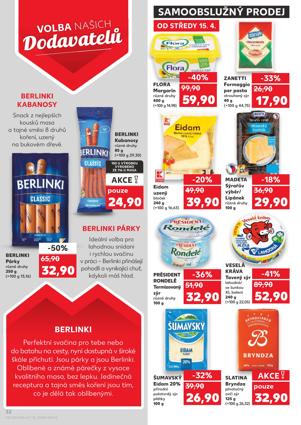 Leták Kaufland leták Humpolec - strana 32