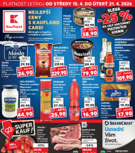 Akční leták Kaufland  Praha 4 - Michle