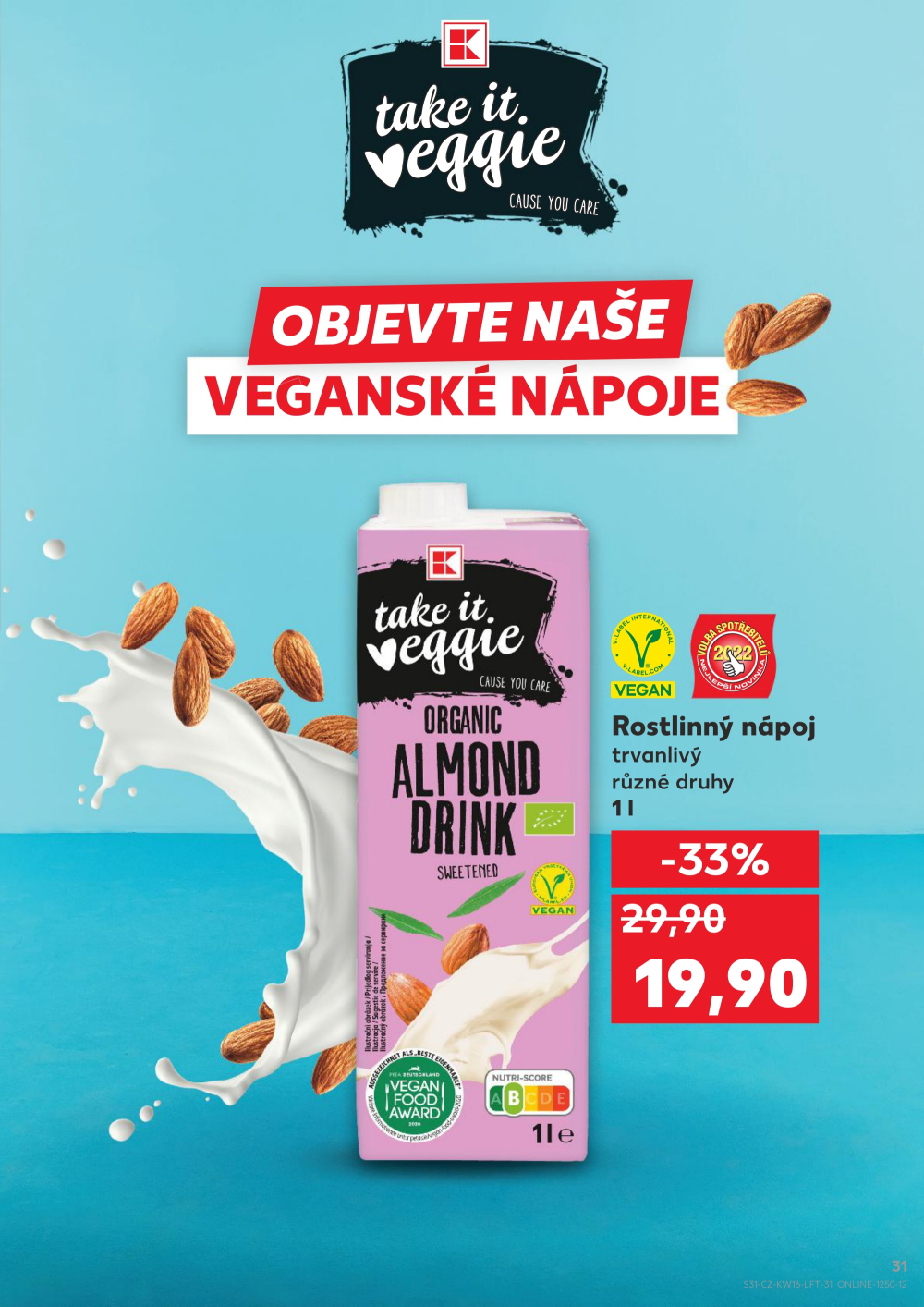 Leták Kaufland leták Praha 4 - Michle - strana 31