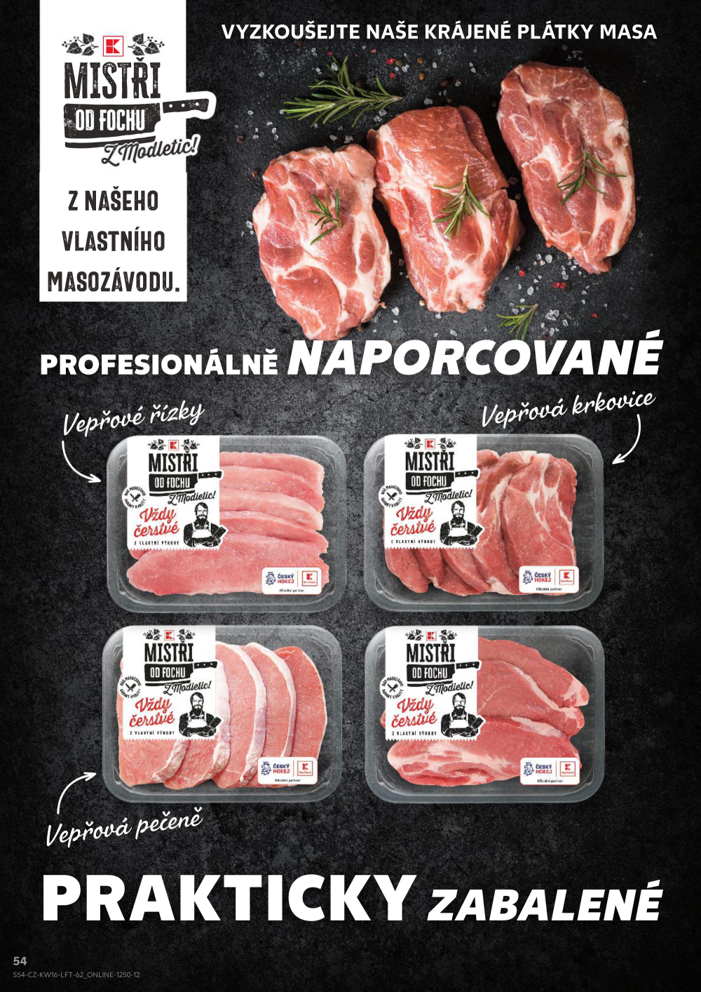 Leták Kaufland leták Praha 4 - Michle - strana 54