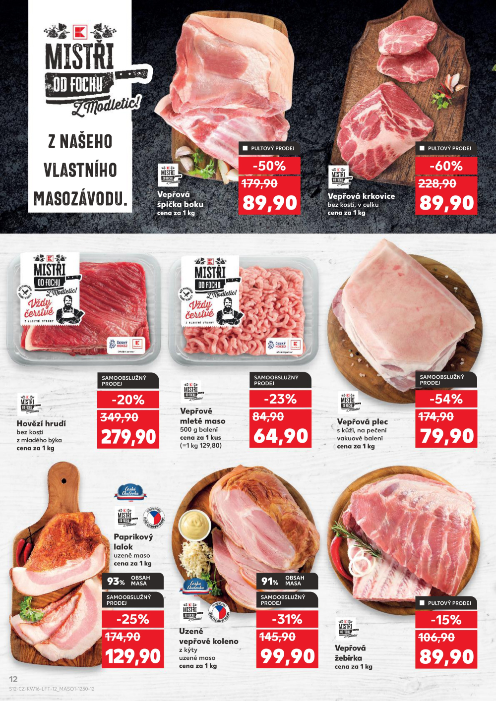 Leták Kaufland Turnov, Sobotecká - strana 12