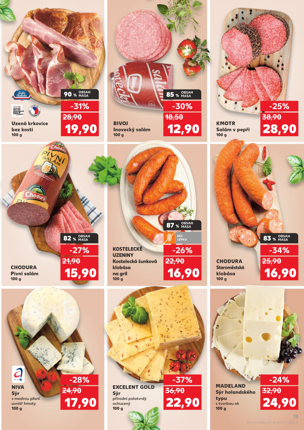 Leták Kaufland Turnov, Sobotecká - strana 15