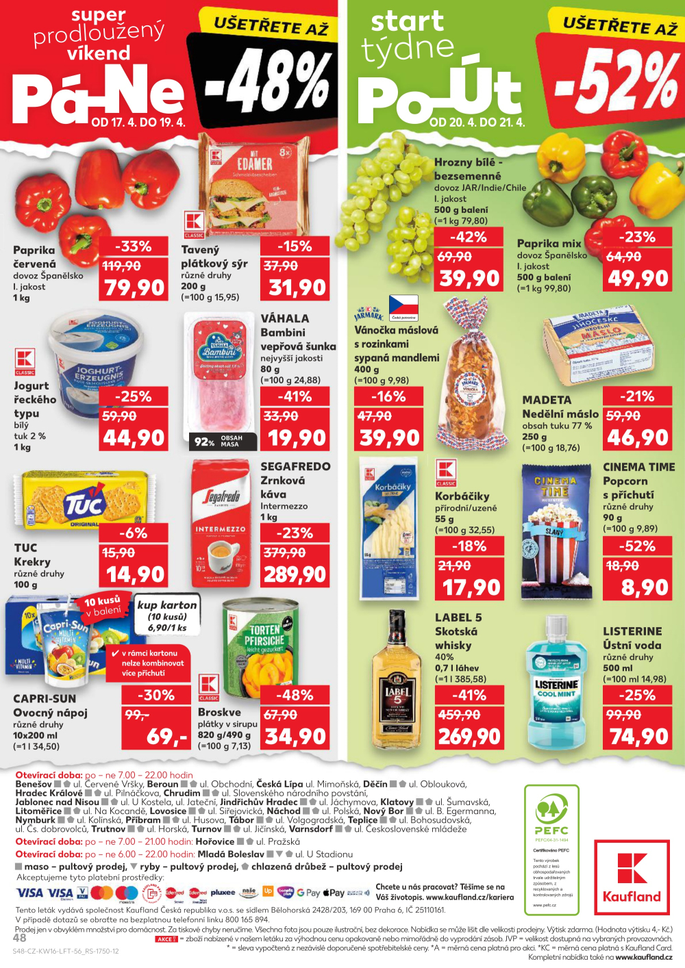 Leták Kaufland leták Lovosice - strana 48