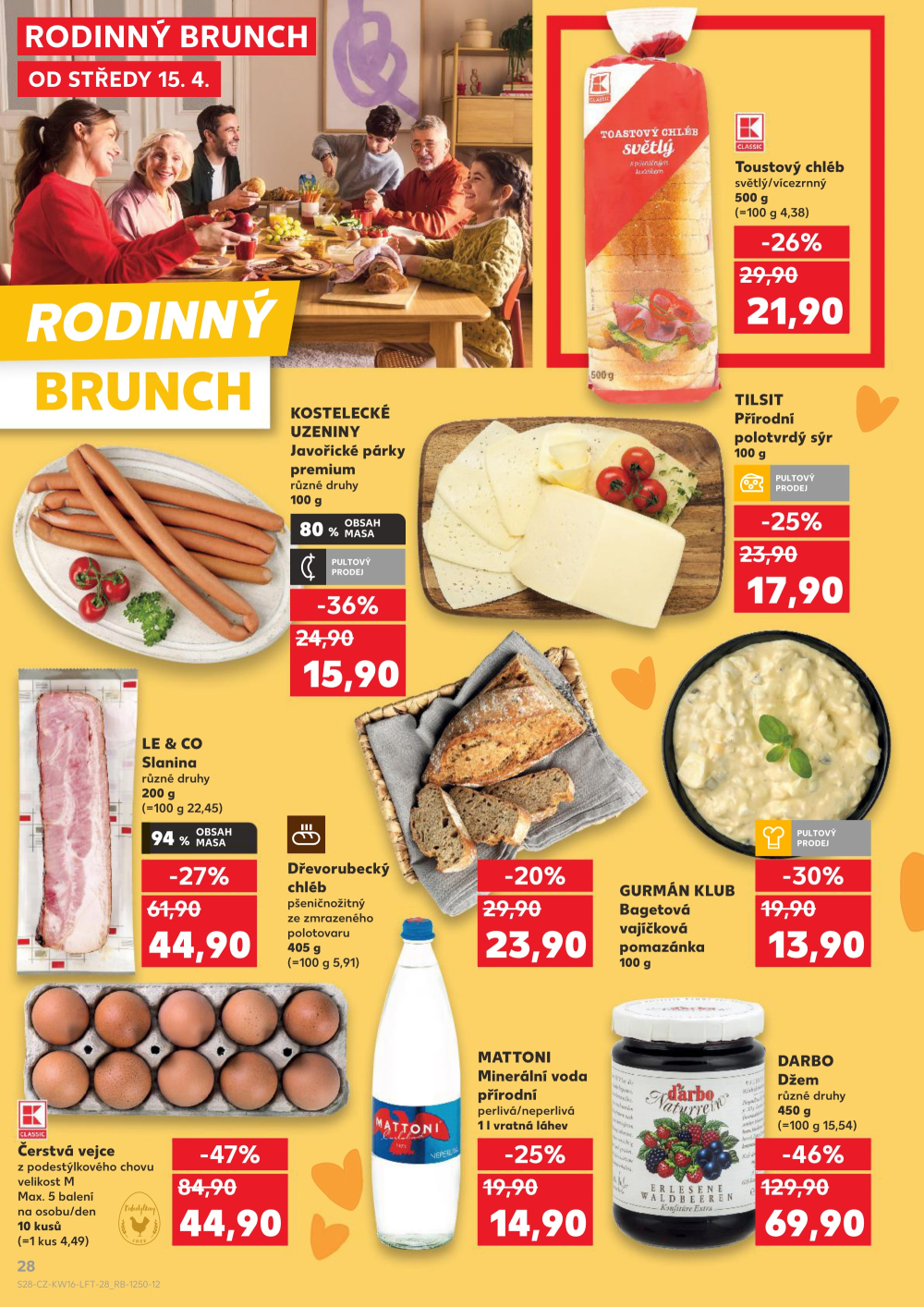 Leták Kaufland leták Hodonín, Konečná - strana 28
