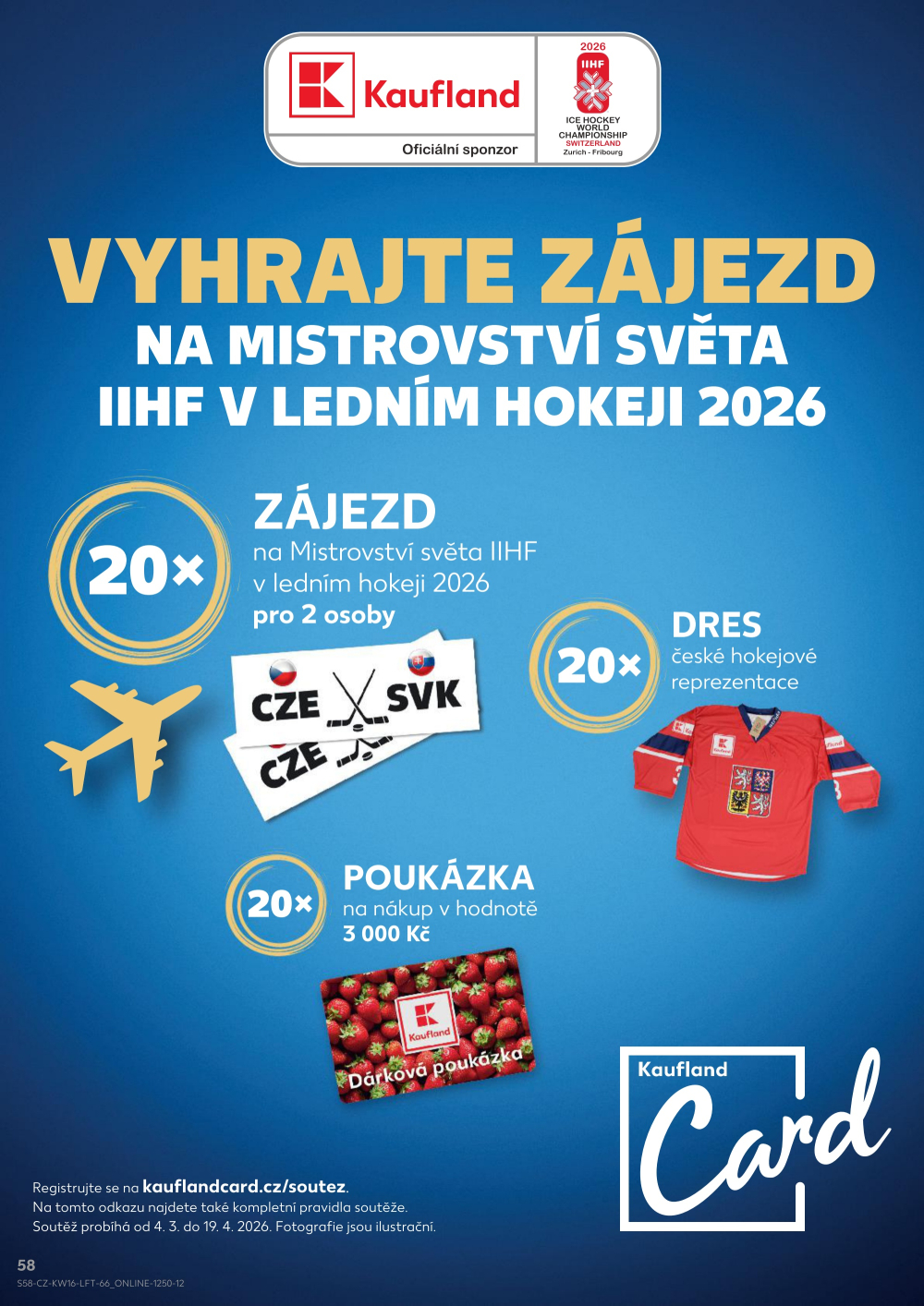 Leták Kaufland leták Praha 8 - Libeň - strana 58