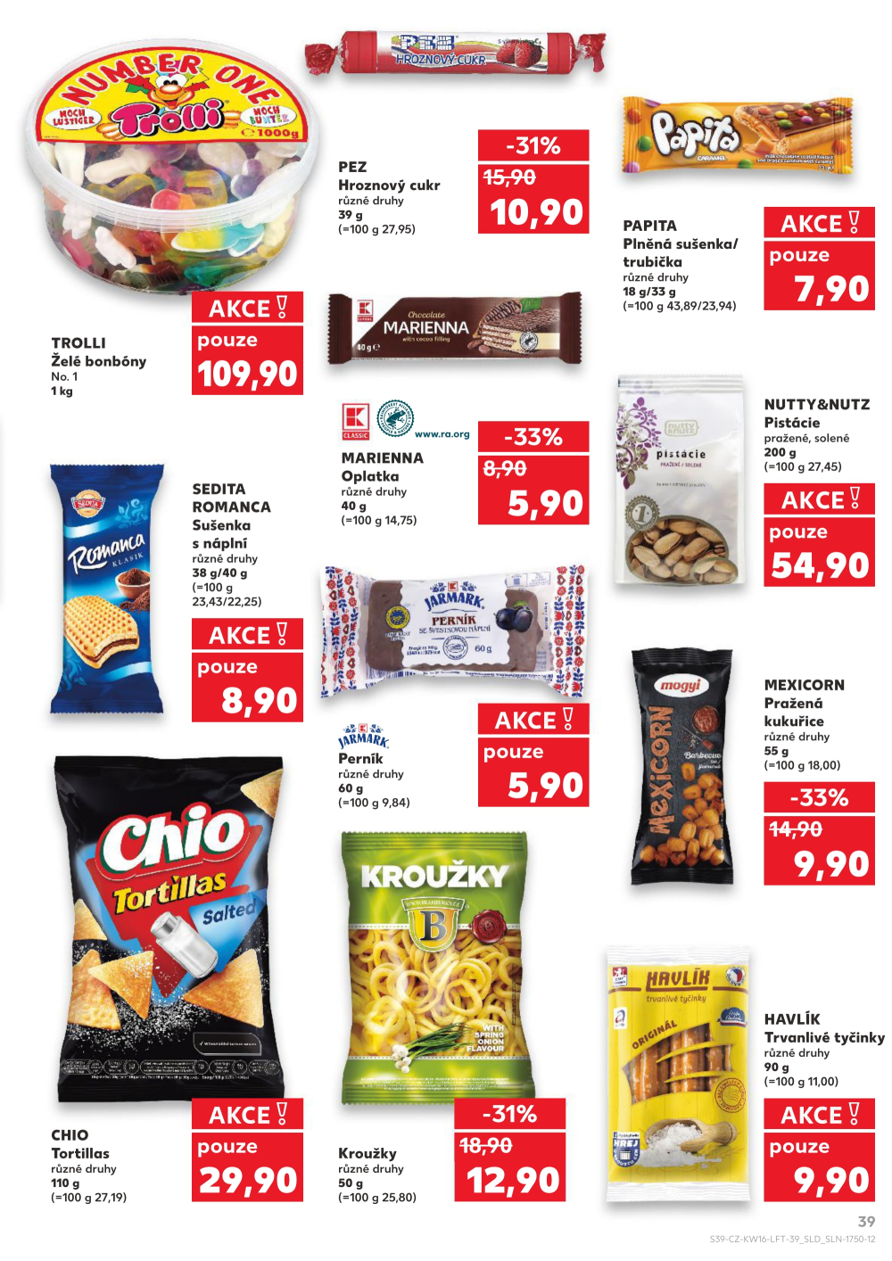Leták Kaufland leták Hořovice - strana 39