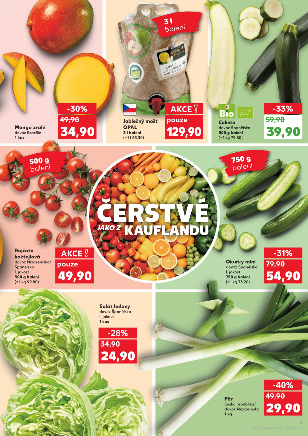 Leták Kaufland leták Hořovice - strana 5