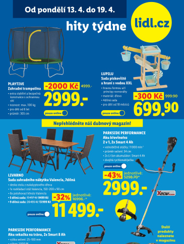 Lidl - shop.cz leták - hity týdne