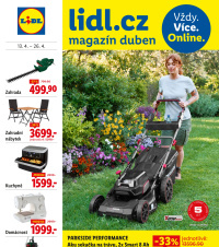 Akční leták Lidl - shop.cz  - magazín