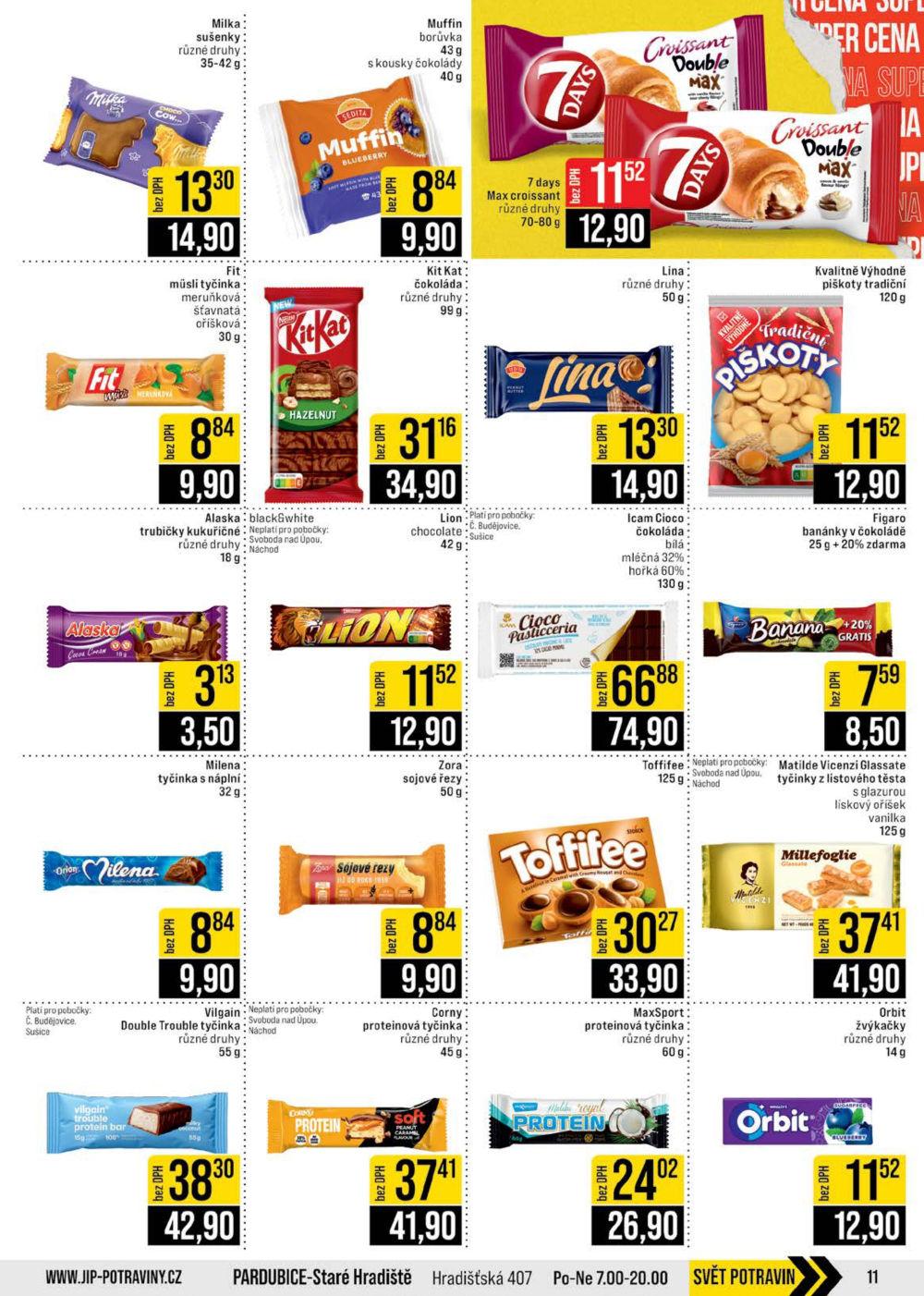 Leták JIP leták CC Cash & Carry - České Budějovice, Most, Náchod, Svoboda nad Úpou, Sušice - strana 11