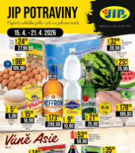 Akční leták JIP  CC Cash & Carry - České Budějovice, Most, Náchod, Svoboda nad Úpou, Sušice