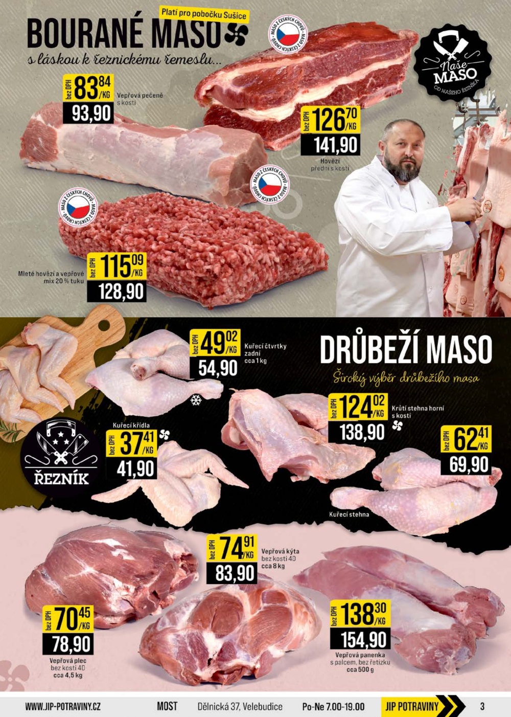 Leták JIP leták CC Cash & Carry - České Budějovice, Most, Náchod, Svoboda nad Úpou, Sušice - strana 3