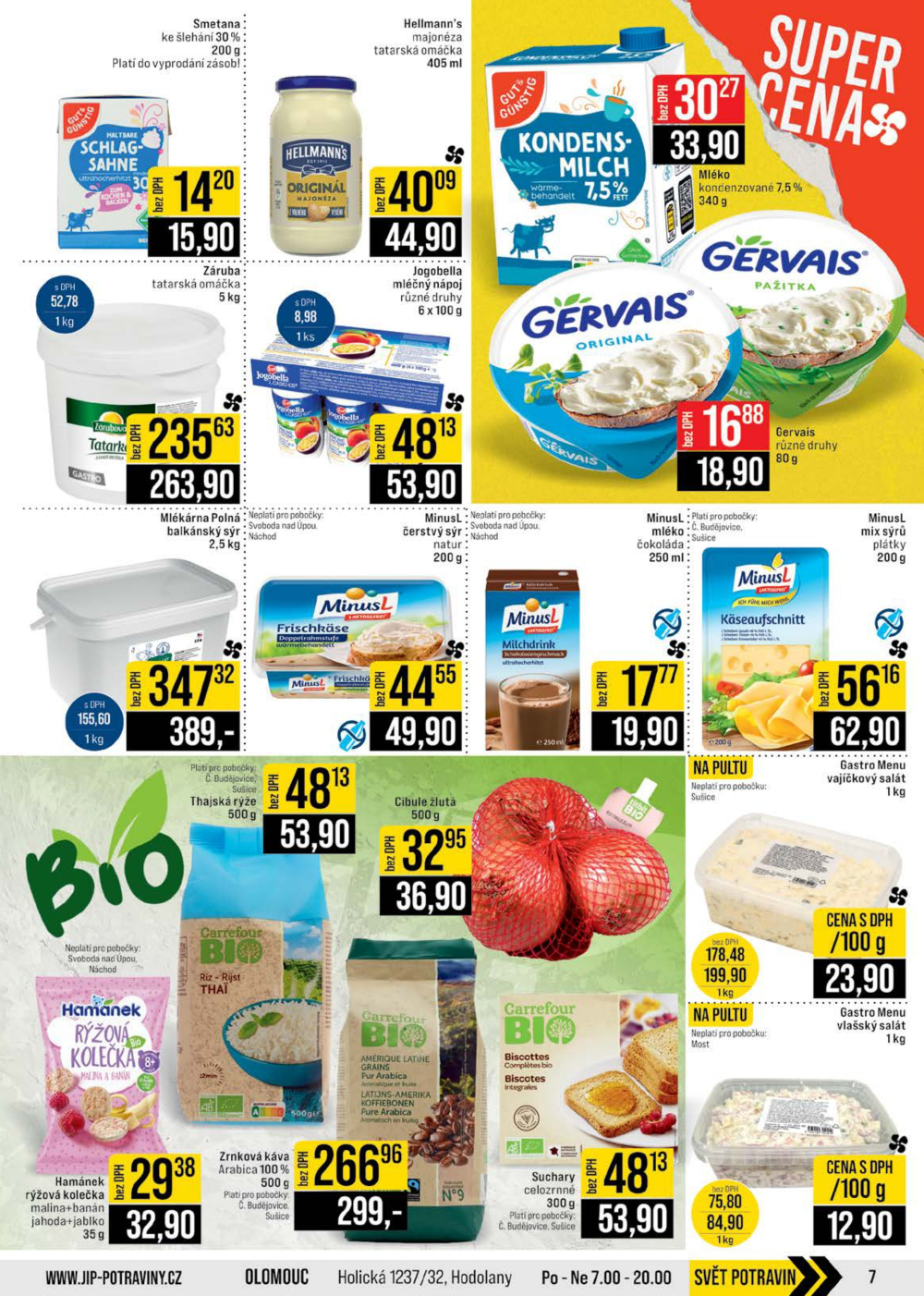 Leták JIP leták CC Cash & Carry - České Budějovice, Most, Náchod, Svoboda nad Úpou, Sušice - strana 7