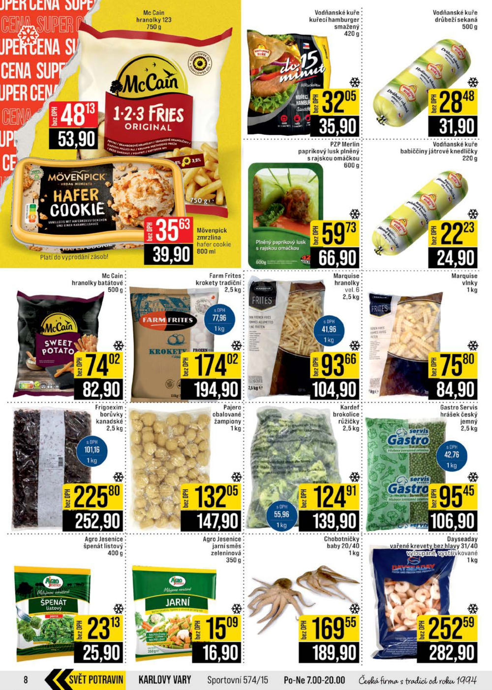 Leták JIP leták CC Cash & Carry - České Budějovice, Most, Náchod, Svoboda nad Úpou, Sušice - strana 8