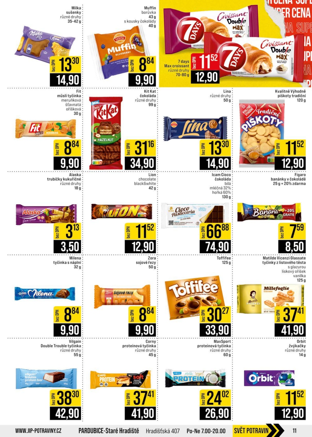 Leták JIP leták CC Cash & Carry - Brno, Ostrava, Praha, Polička, Olomouc, Karlovy Vary, Zlín, Jilemnice, Pardubice - strana 11