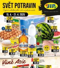 Akční leták JIP  CC Cash & Carry - Brno, Ostrava, Praha, Polička, Olomouc, Karlovy Vary, Zlín, Jilemnice, Pardubice