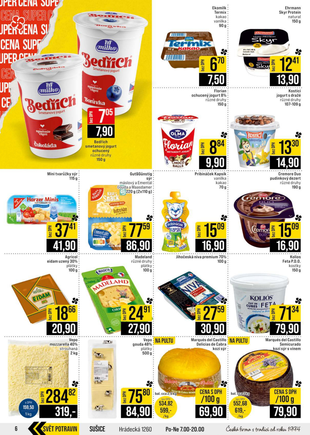 Leták JIP leták CC Cash & Carry - Brno, Ostrava, Praha, Polička, Olomouc, Karlovy Vary, Zlín, Jilemnice, Pardubice - strana 6