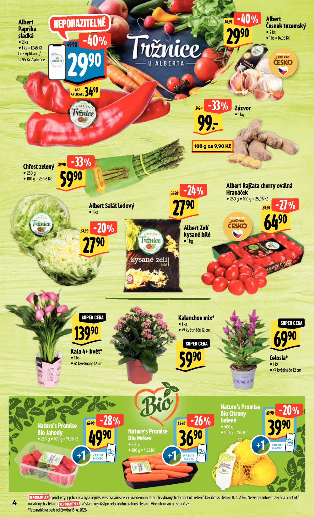 Leták Albert Hypermarket leták - Praha Galerie Harfa - strana 10