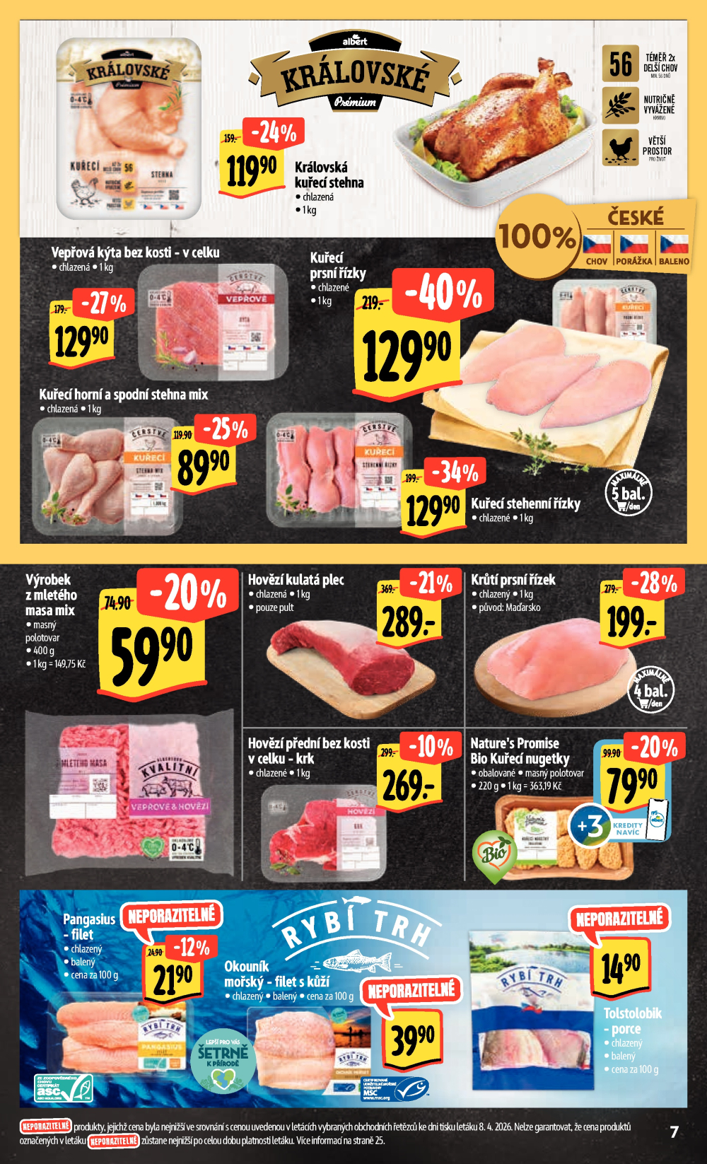 Leták Albert Hypermarket leták - Praha Galerie Harfa - strana 15