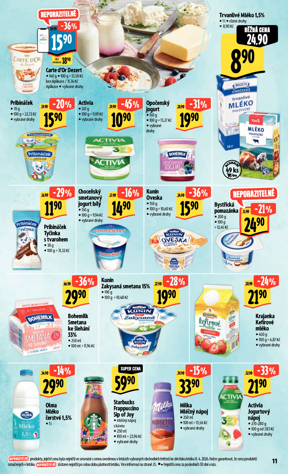 Leták Albert Hypermarket leták - Praha Galerie Harfa - strana 19