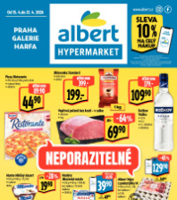 Akční leták Albert Hypermarket  - Praha Galerie Harfa