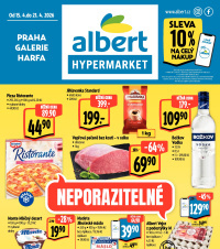 Akční leták Albert Hypermarket  - Praha Galerie Harfa