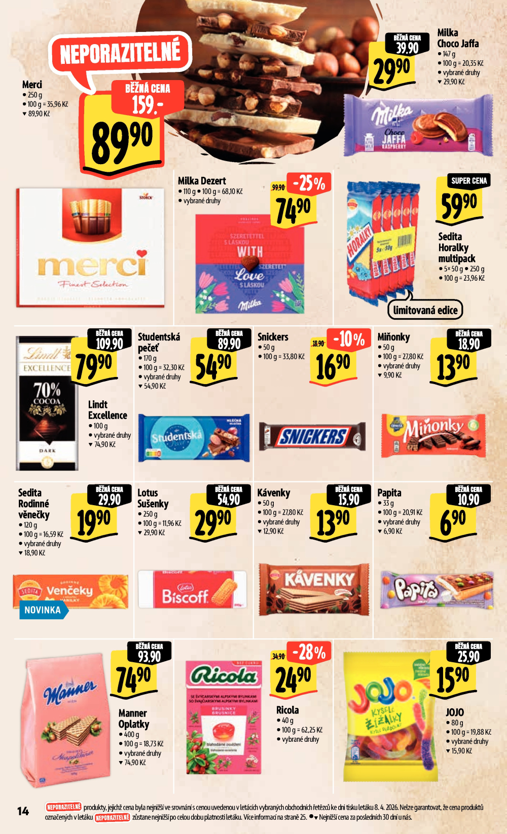 Leták Albert Hypermarket leták - Praha Galerie Harfa - strana 22