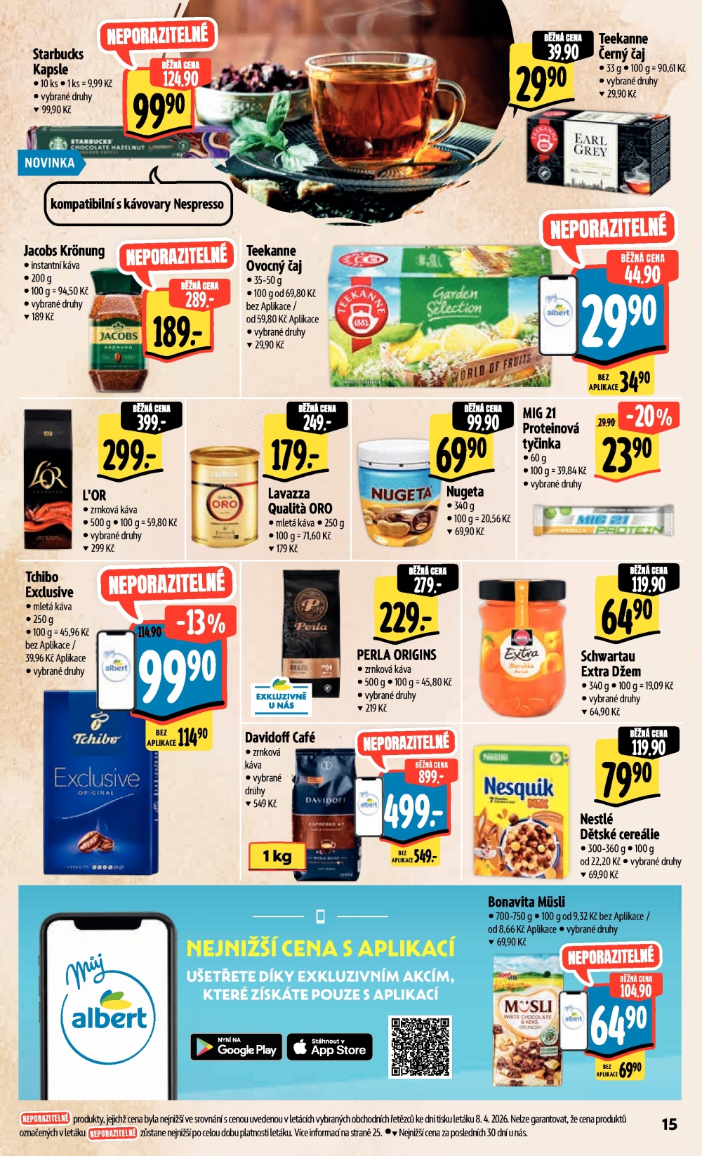 Leták Albert Hypermarket leták - Praha Galerie Harfa - strana 23