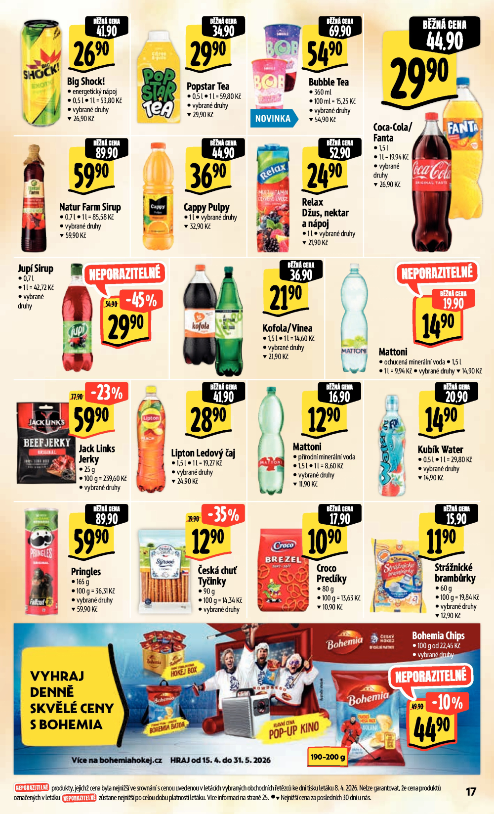 Leták Albert Hypermarket leták - Praha Galerie Harfa - strana 25