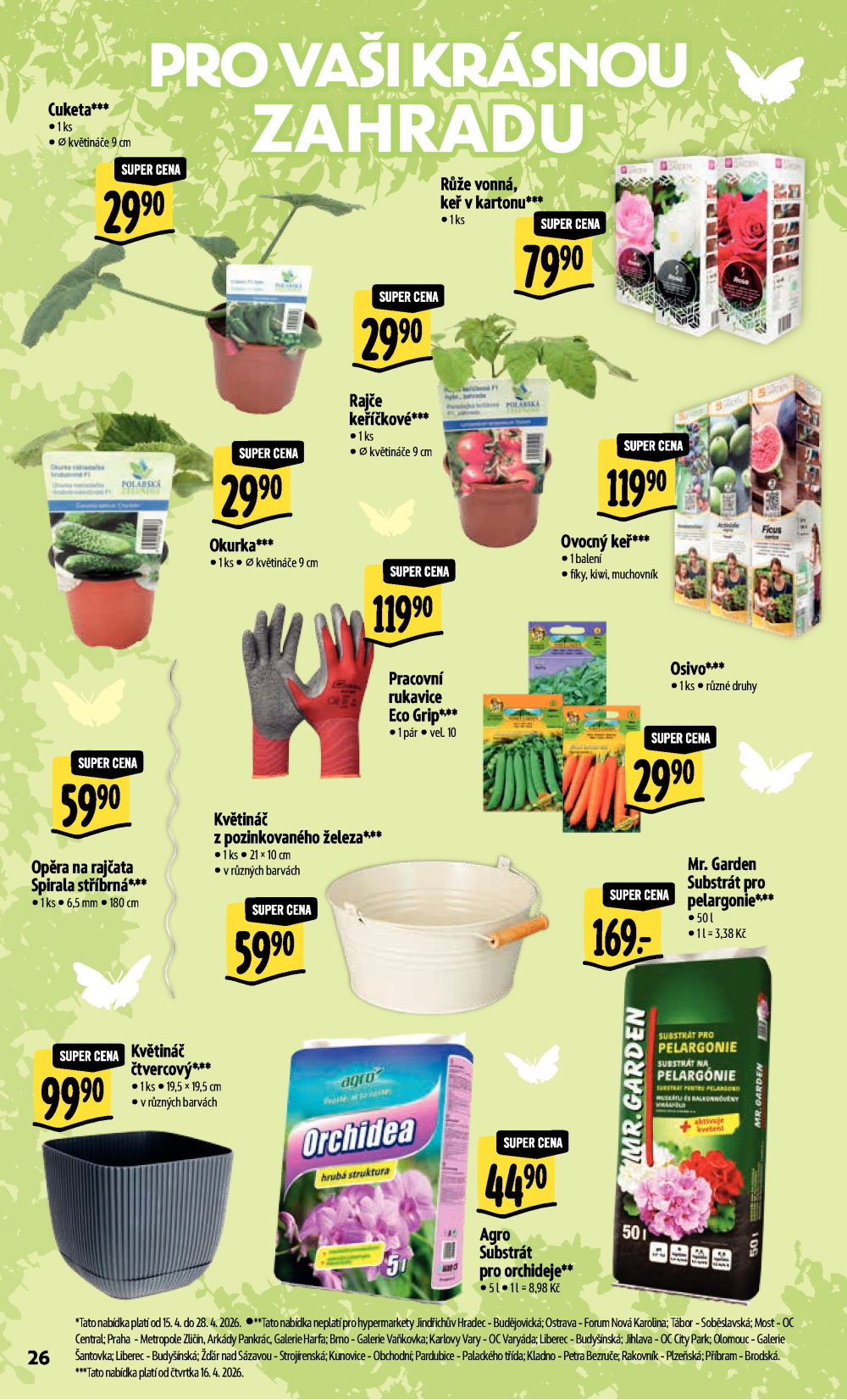 Leták Albert Hypermarket leták - Praha Galerie Harfa - strana 34