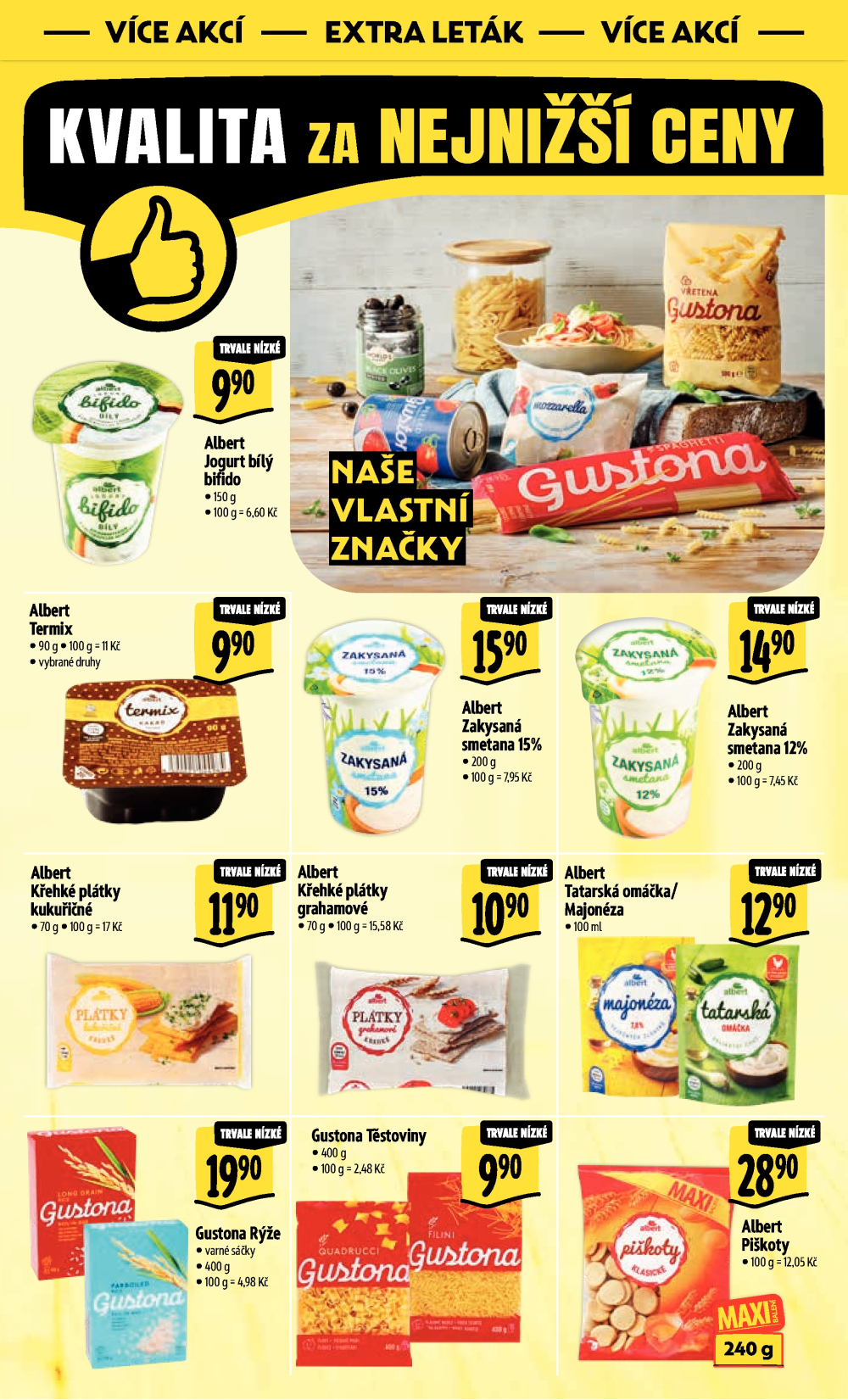 Leták Albert Hypermarket leták - Praha Galerie Harfa - strana 36