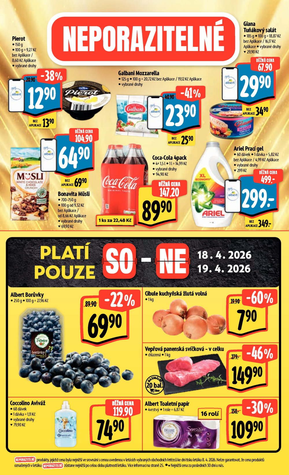 Leták Albert Hypermarket leták - Praha Galerie Harfa - strana 7