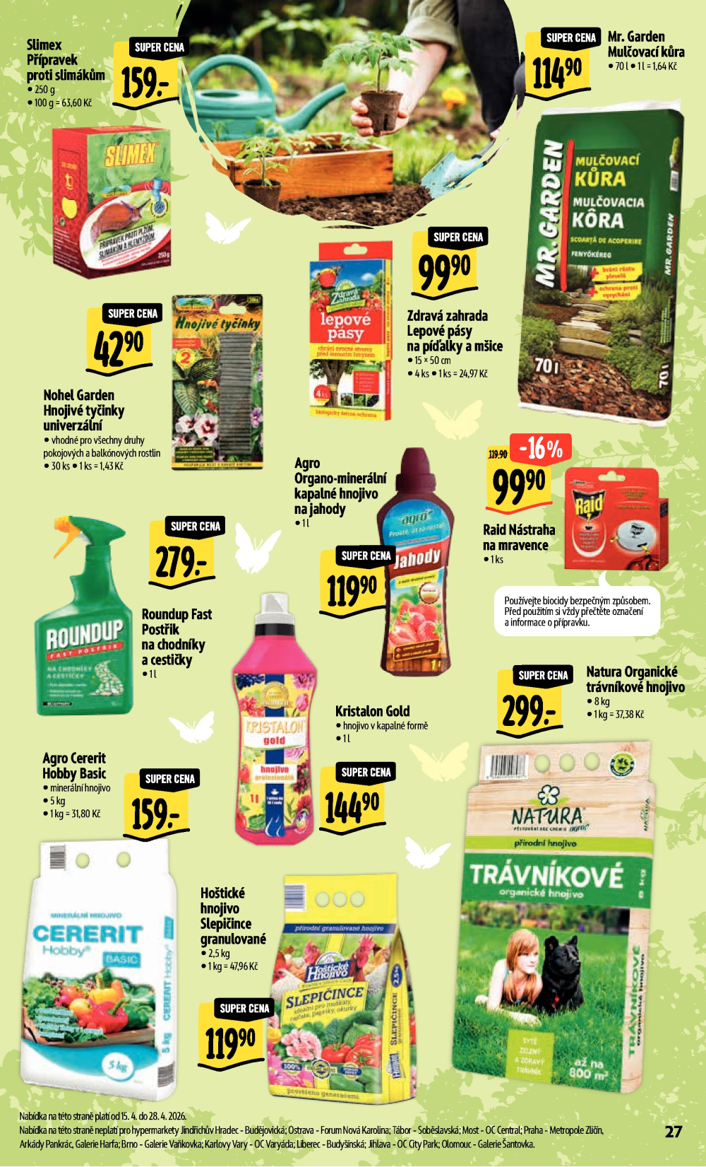 Leták Albert Hypermarket leták - strana 35