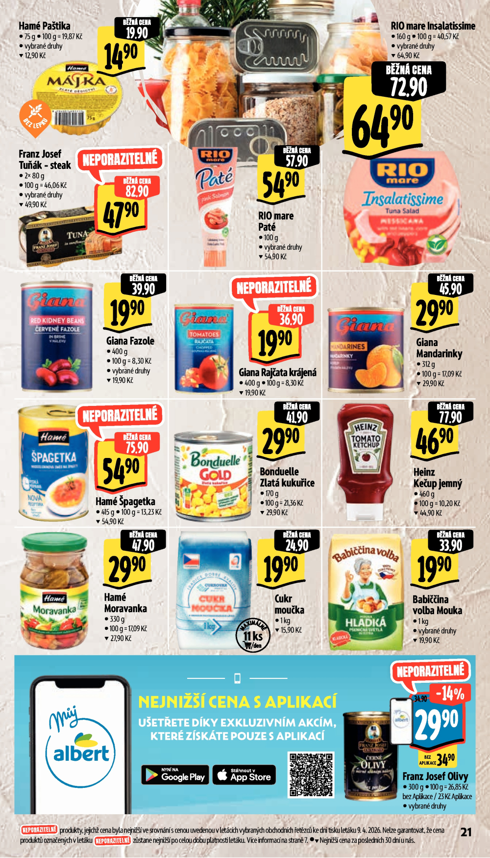 Leták Albert Supermarket leták - strana 29