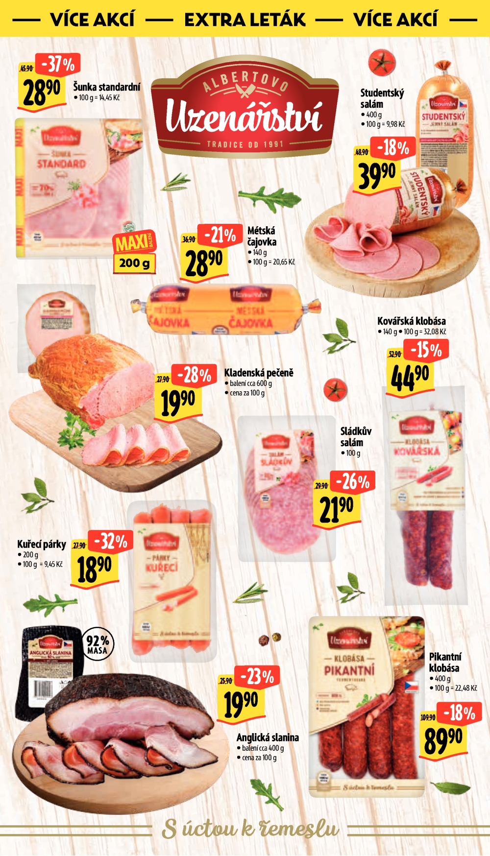 Leták Albert Supermarket leták - strana 40