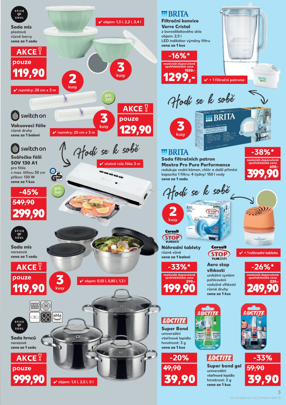 Leták Kaufland leták - Spotřební zboží - strana 3