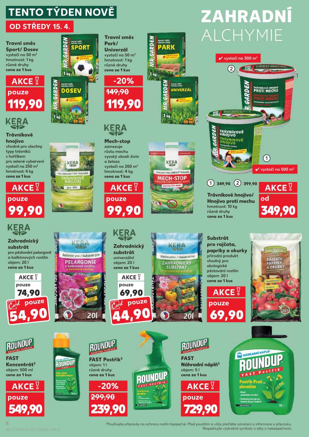 Leták Kaufland leták - Spotřební zboží - strana 4