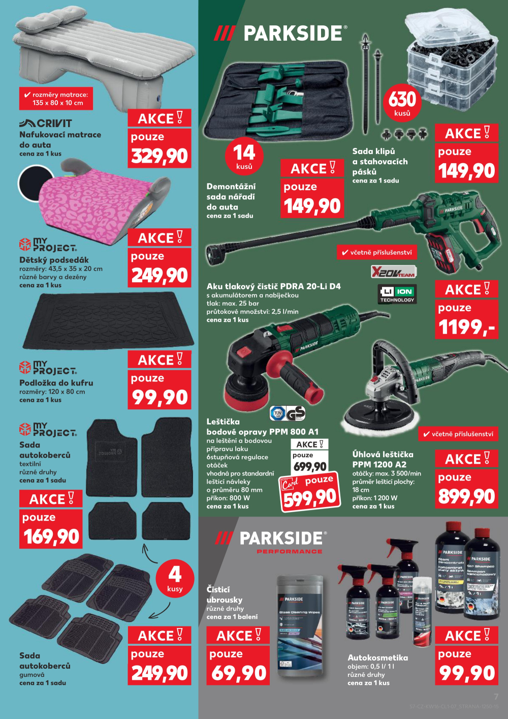 Leták Kaufland leták - Spotřební zboží - strana 7