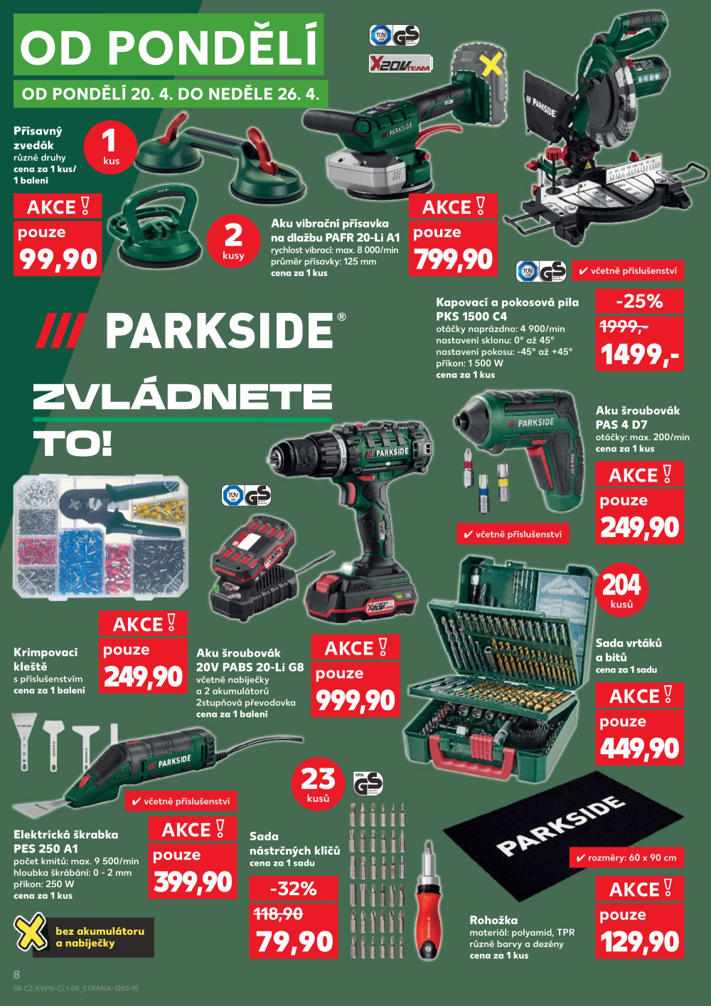 Leták Kaufland leták - Spotřební zboží - strana 8