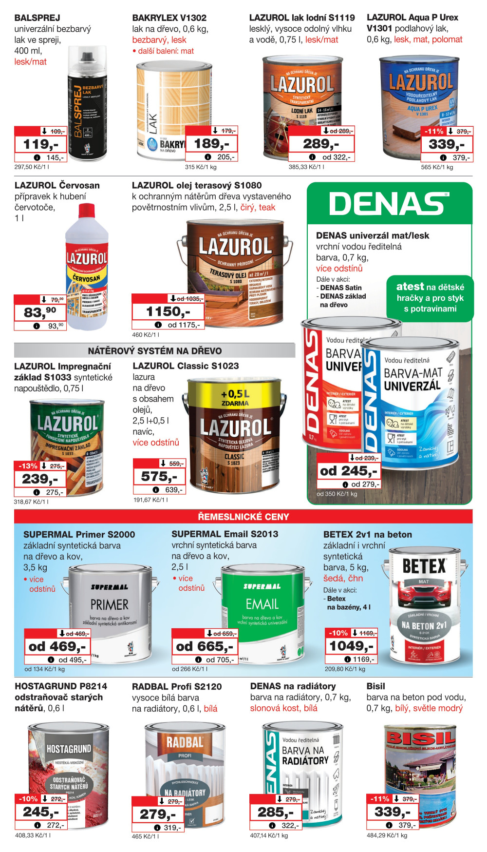 Leták Barvy a laky drogerie leták - strana 2