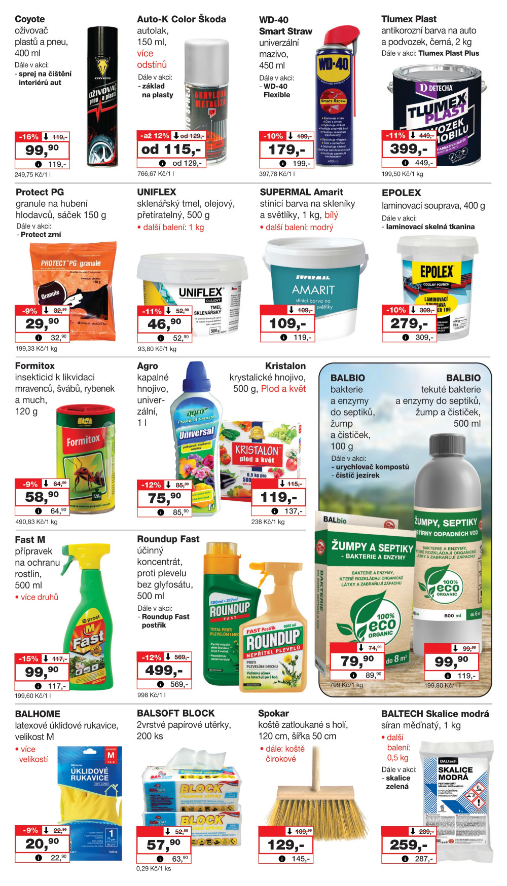 Leták Barvy a laky drogerie leták - strana 4