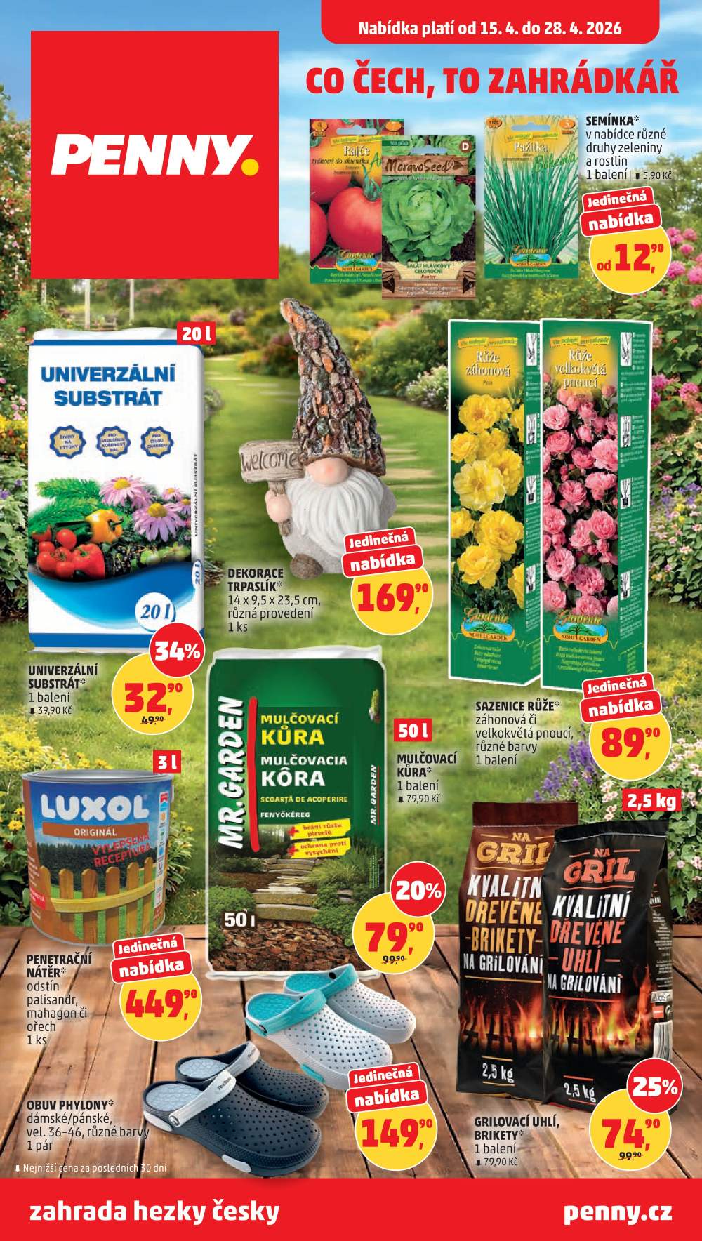 Leták Penny Market  leták - Zahrada - strana 1