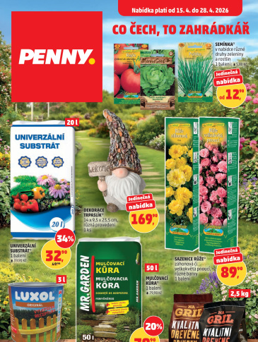 Penny Market  leták - Zahrada