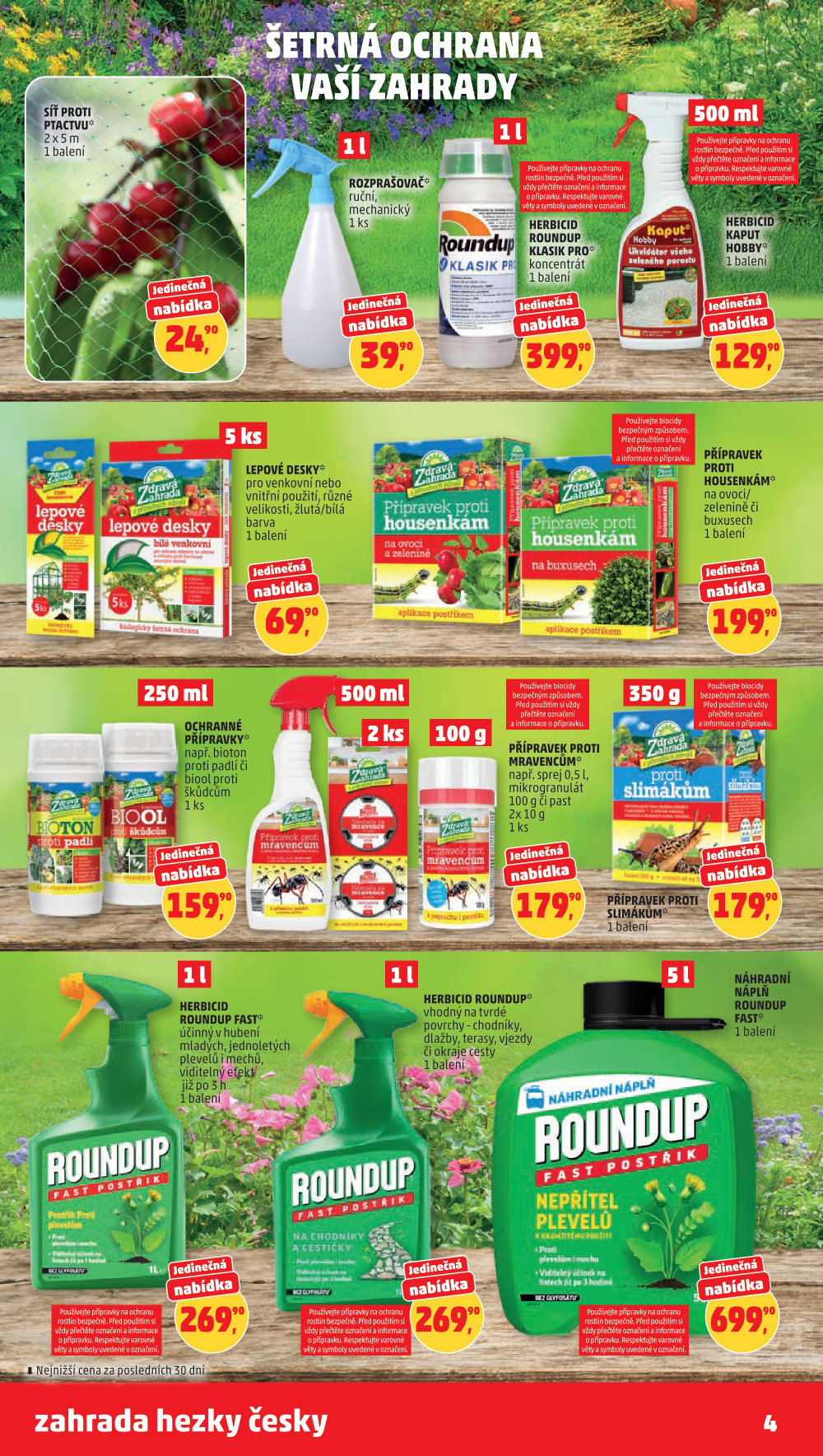 Leták Penny Market  leták - Zahrada - strana 4