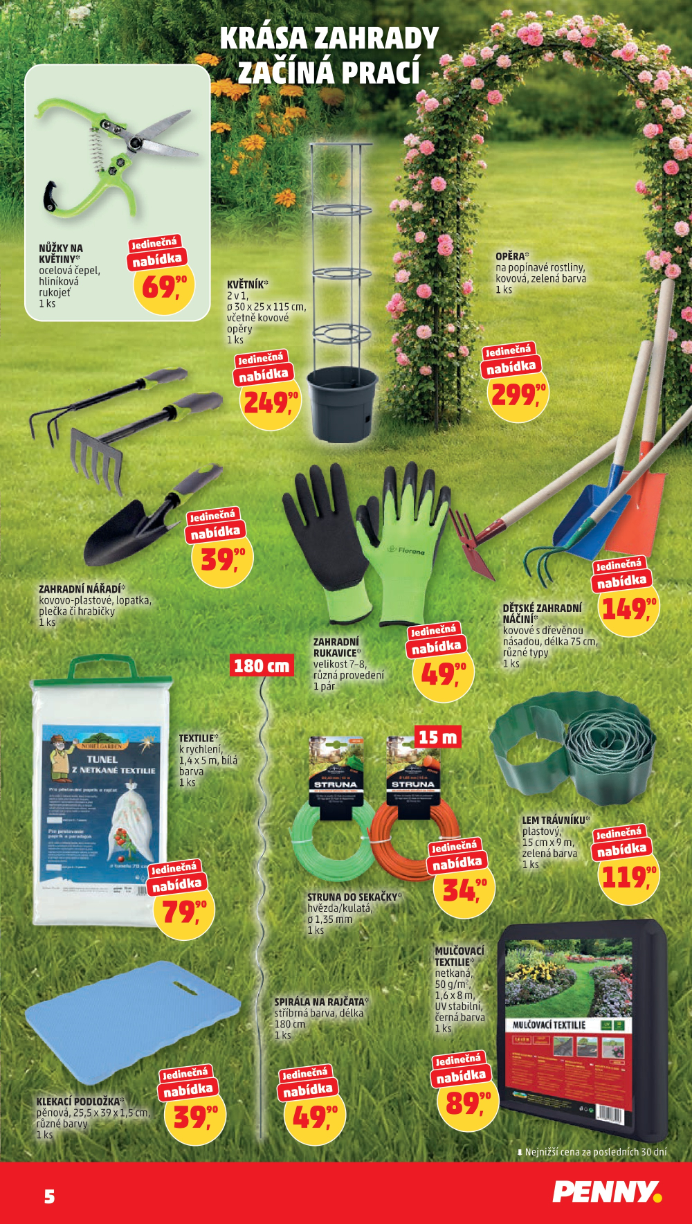 Leták Penny Market  leták - Zahrada - strana 5