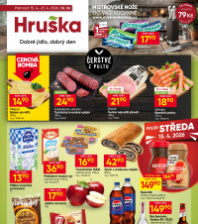 Akční leták Hruška 
