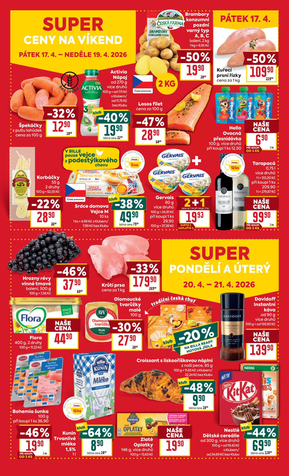 Leták BILLA malý leták - strana 4